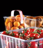 Barquette plastique avec anses