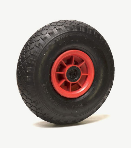 Roue gonflée 300x4 pour diable | Pack Vert - Fournisseur d'emballages