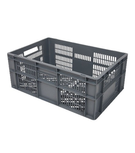 Caisse plastique gerbable