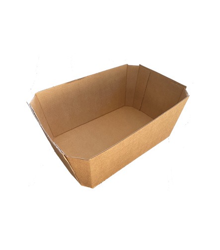 Barquette carton KG2 Neutre 240x150x110mm - Pack Vert Emballage