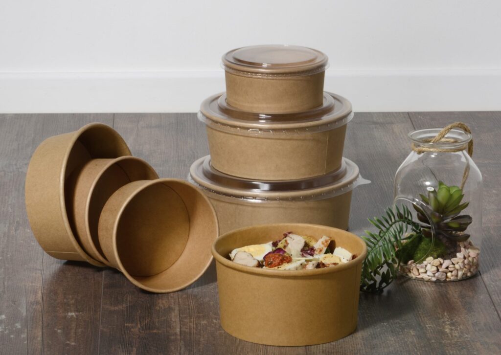 Barquette carton alimentaire ronde Pack Vert Fournisseur d