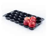 Alvéole Fruit ronds PP - Pack Vert - L'emballage éco-responsable pour la restauration