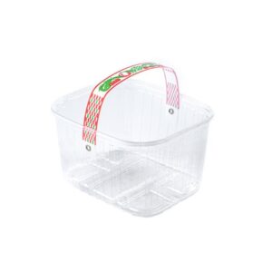 Barquette plastique PP B9 H75 avec anse