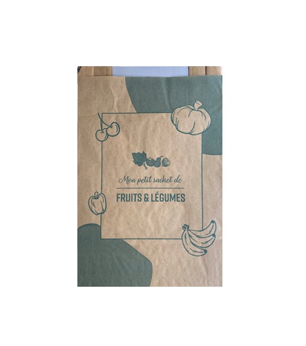 Sac papier kraft à fenêtre - Pack Vert - Fournisseur emballage écologique alimentaire