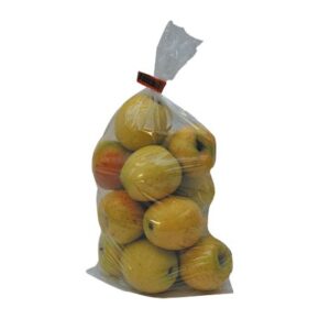 Sac perforé pomme transparent PE
