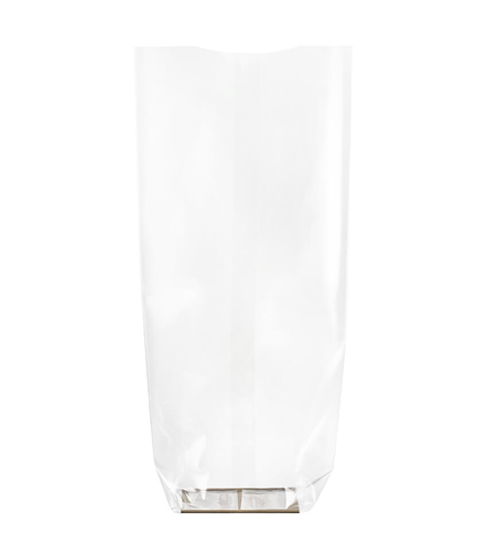 Sachet PP transparent avec fond en carton - Pack Vert - Optez pour des emballages verts et durables